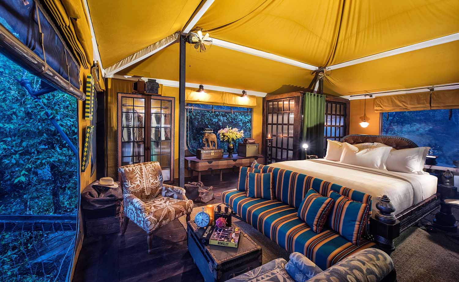 Shinta Mani Wild Luxury Tented Camp bedroom