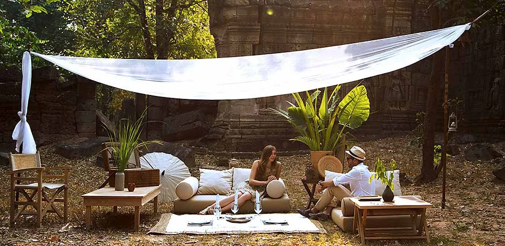 Luxury tented safari in Angkor Wat, Cambodia