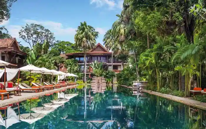 Pool at La Residence d'Angkor