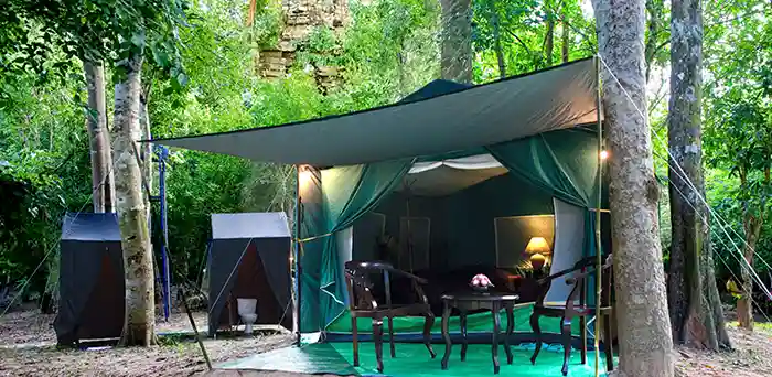 Angkor Tented safari camp in Cambodia