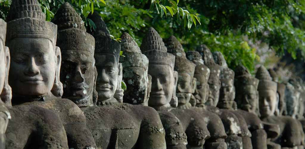 The guardian of Angkor Thom 