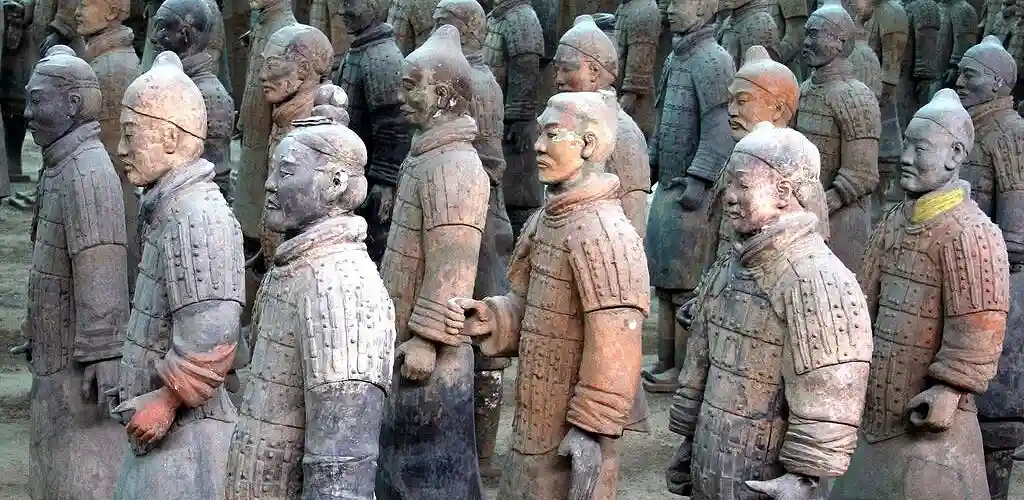 Terra cotta warriors xian, China