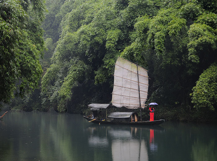 Boat ride on Yangtze river