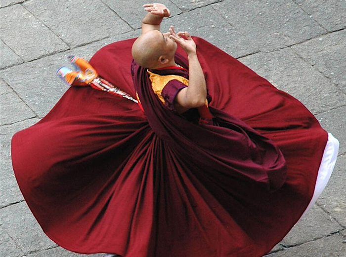 Monk Dancing - Tibet festivals