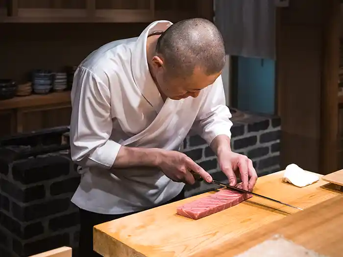Sushi chef Amamato