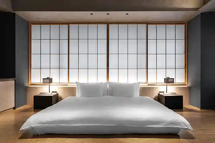 Room at Hoshinoya in Tokyo, Japan