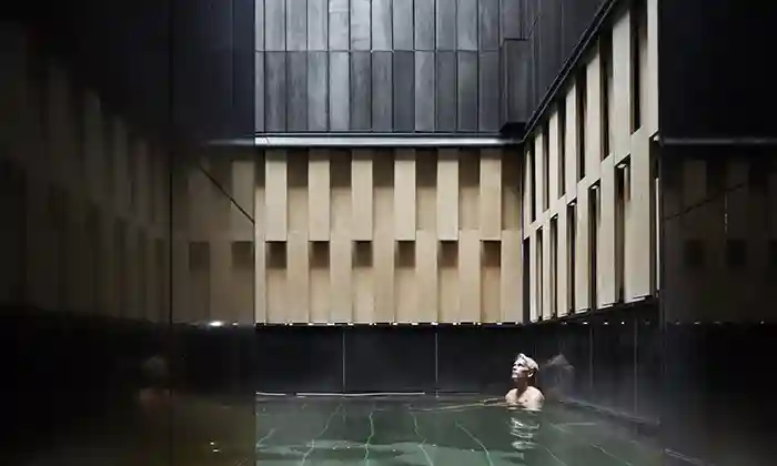 Onsen at Hoshinoya in Tokyo, Japan