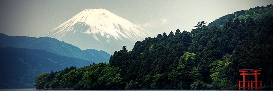 Mount Fuji painting