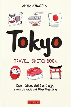 Tokyo Travel Sketchbook by Amaia Arrazola