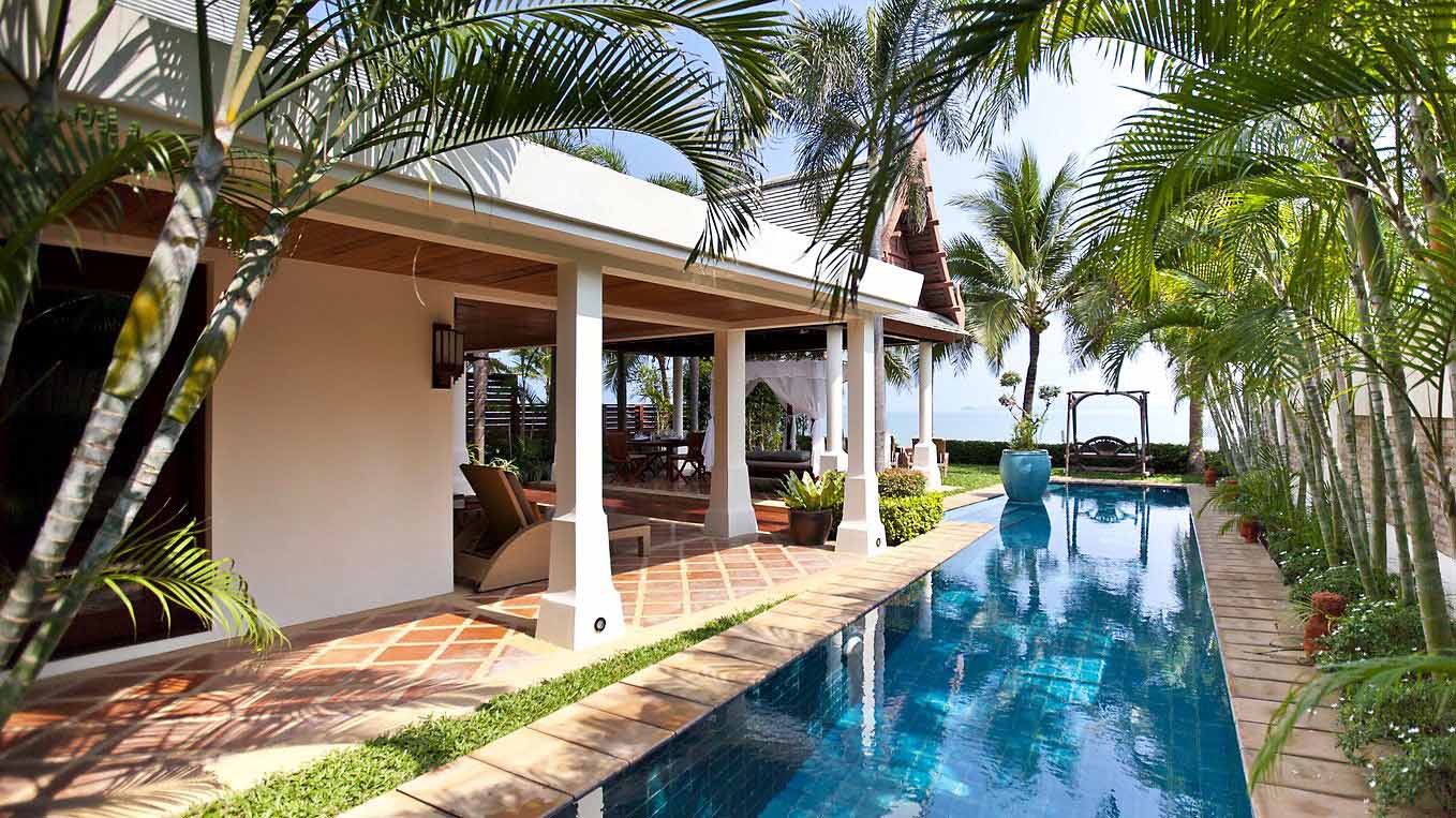 Private villa with pool rental on Koh Samui