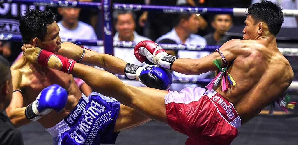 Muay Thai boxers in Bangkok, Thailand