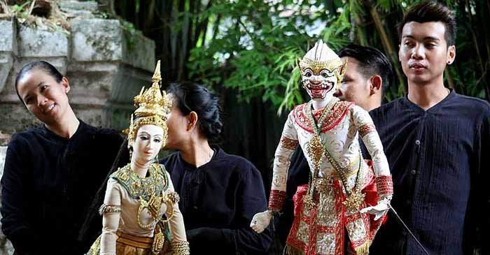 Art Village Bangkok puppet show