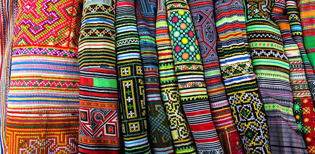 Vietnamese hill tribe textiles