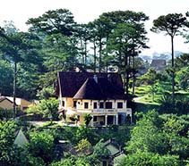 French villa in Dalat, Vietnam