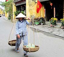 Hoi An, Vietnam elderly woman