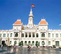 City Hall in Saigon, Vietnam