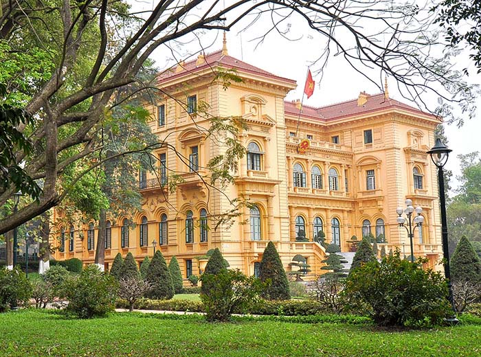 French colonial adminstration building, Hanoi, Vietnam