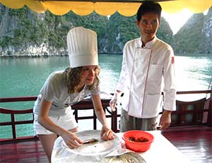 Cooking Family Trip in Halong Bay, Vietnam