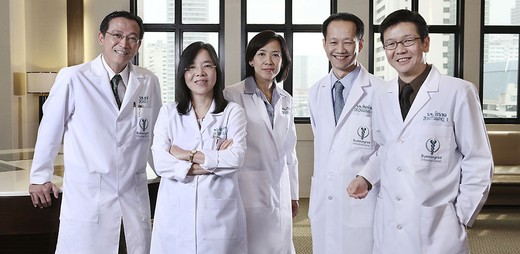 Doctors at Bumrungrad Hospital in Bangkok, Thailand