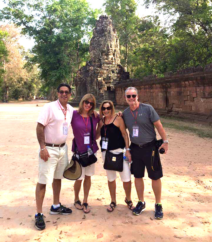 Angkor touring couple